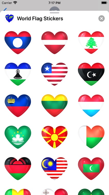 World Flag Sticker Pack screenshot-7