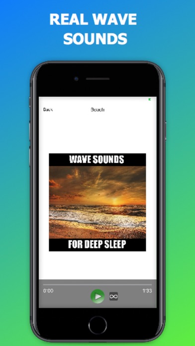 Screenshot #3 pour Wave Sounds for Relaxation