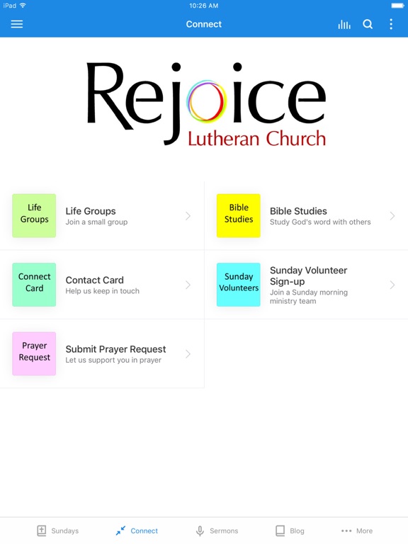 Screenshot #5 pour Rejoice Lutheran Church