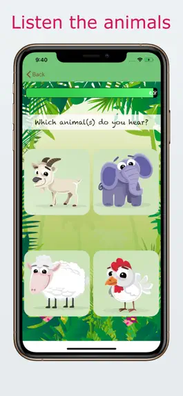 Game screenshot Animals and sounds quiz mod apk