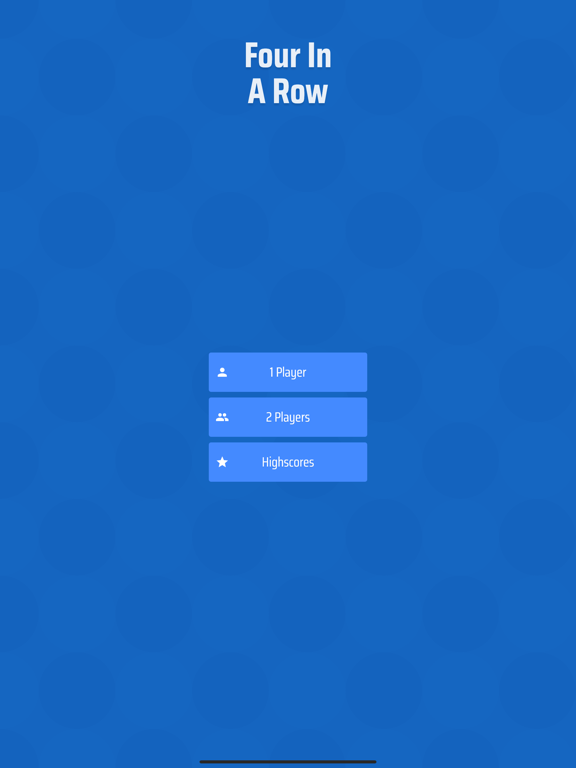 Four In A Row - Classic iPad screenshot