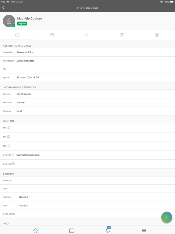 Screenshot #6 pour Activix CRM
