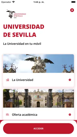 US - Universidad de Sevilla screenshot 1