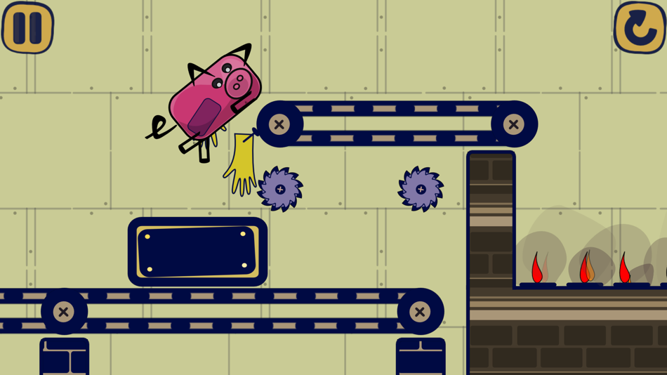 #3. Run Pig Run!! (iOS) 由: Ianis Plumit