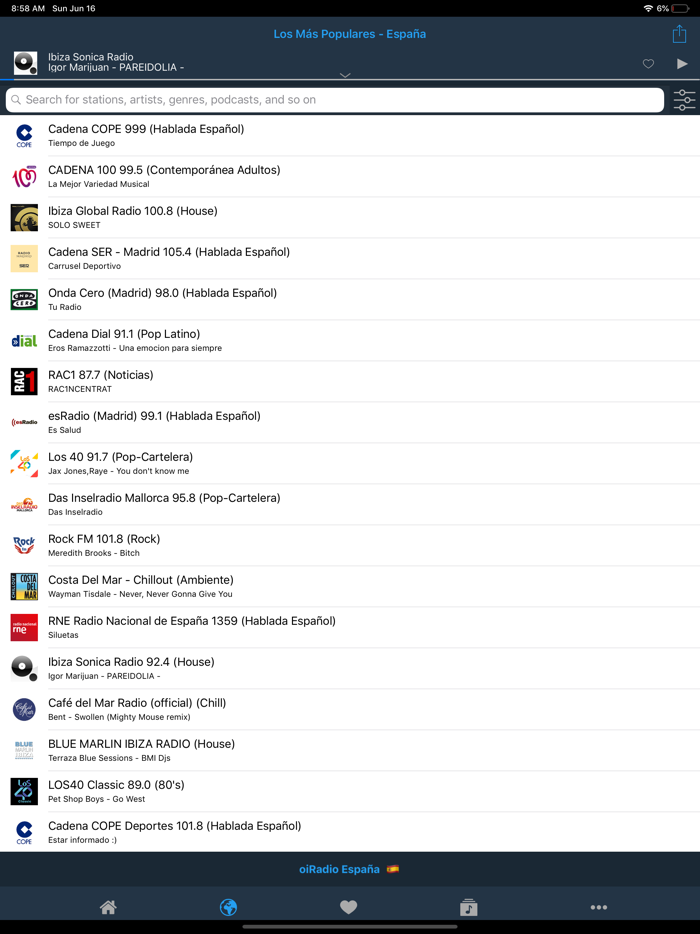 oiRadio España - Live radio