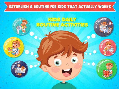 Kids Daily Routine Activitiesのおすすめ画像1