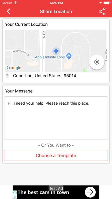 Screenshot #2 pour ICE : Personal safety app