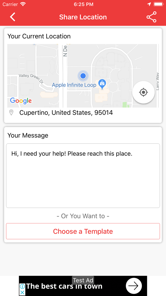 #2. ICE : Personal safety app (iOS) 由: Balpreet Patil
