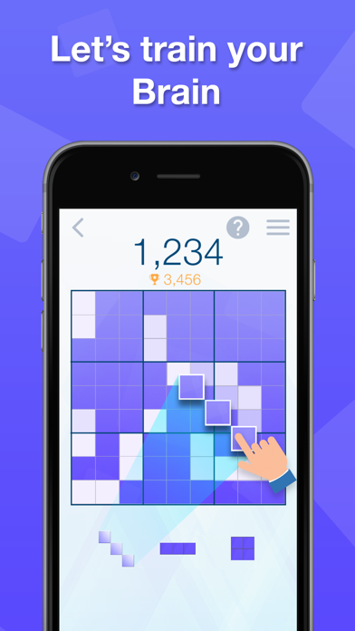 NINES! Purple Block Puzzle Screenshot