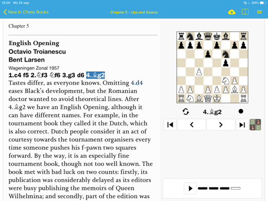 Screenshot #6 pour New In Chess Books