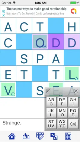 Game screenshot CrosswordMaker apk