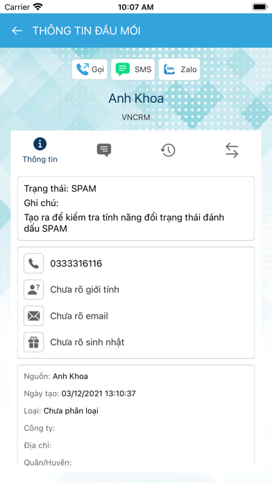 VNCRM Screenshot