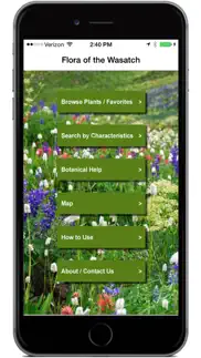 flora of the wasatch iphone screenshot 2