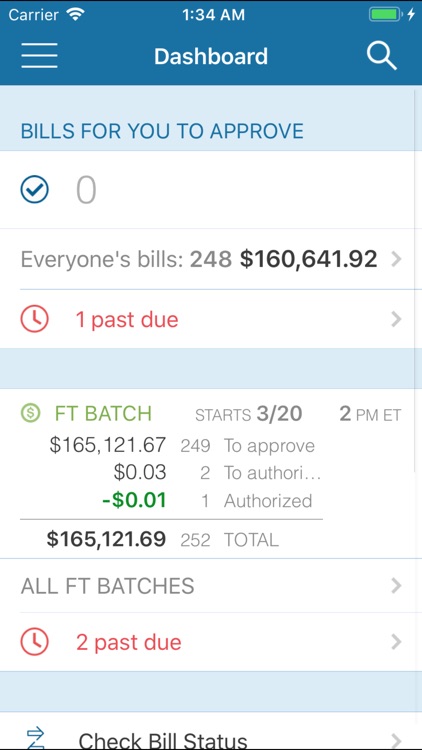 Anybill Mobile App