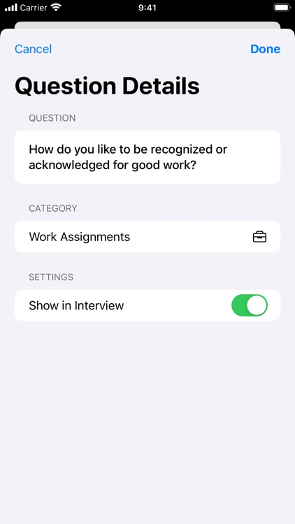 Stay Interview screenshot-4