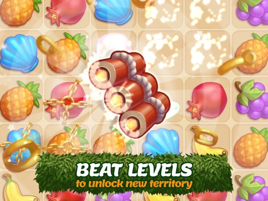 Tropical Forest: Match 3D Game iPad screenshot 9 - Games app