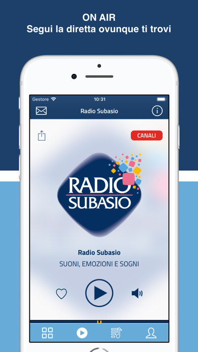 Télécharger Radio Subasio pour iPhone / iPad sur l'App Store (Musique)