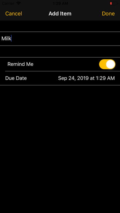 Reminder List Lite screenshot 4