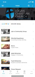 Logan Christian Church screenshot #1 for iPhone