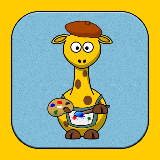 Sticker Fun with Giraffes icon