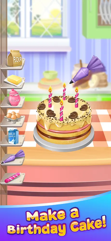 Shave Salon Cooking Games