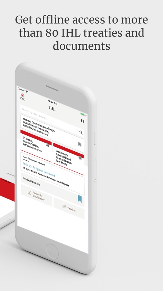 #2. IHL (iOS) 由: Le Comite International de la Croix-Rouge (CICR)