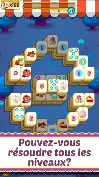 Screenshot #2 pour Mahjong Cupcake Boulangerie