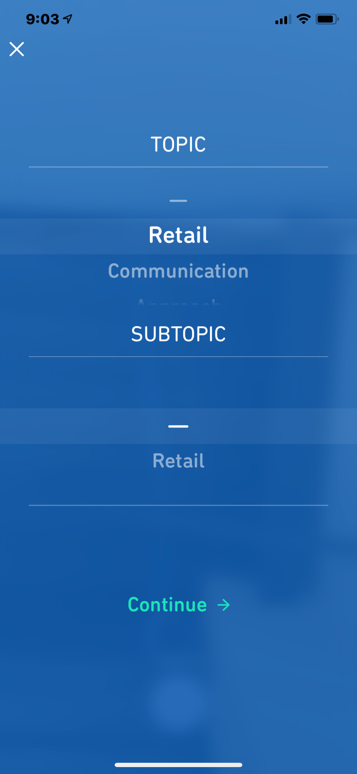 Coach: Training screenshot 2