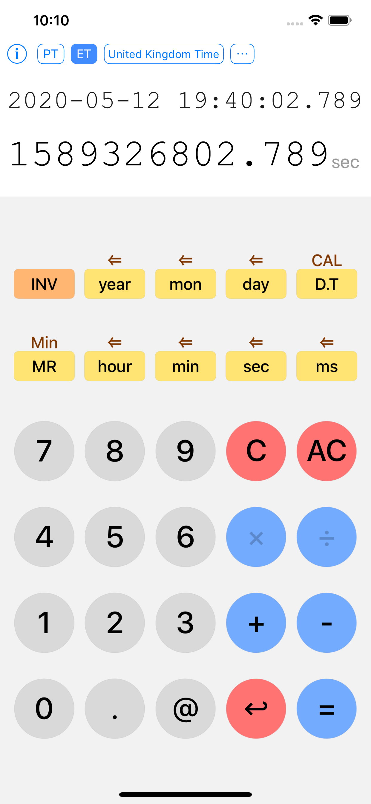 Date.Time Calculator screenshot 4