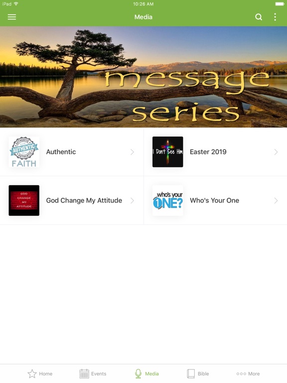 Fellowship Community Church SC iPad screenshot 3 - Lifestyle app