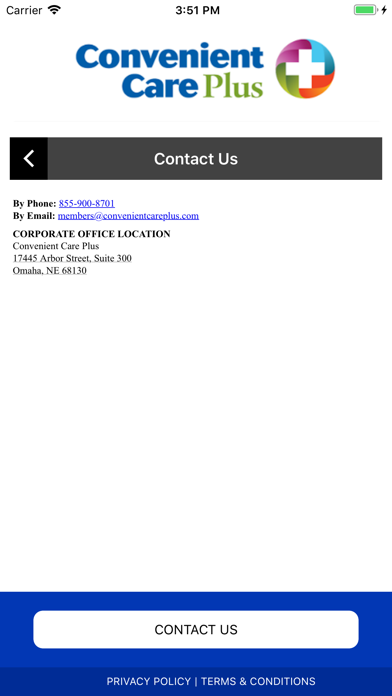 Convenient Care Plus iPhone screenshot 5 - Productivity app