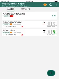 MightyTIMER Configuration App ipad bilder 1