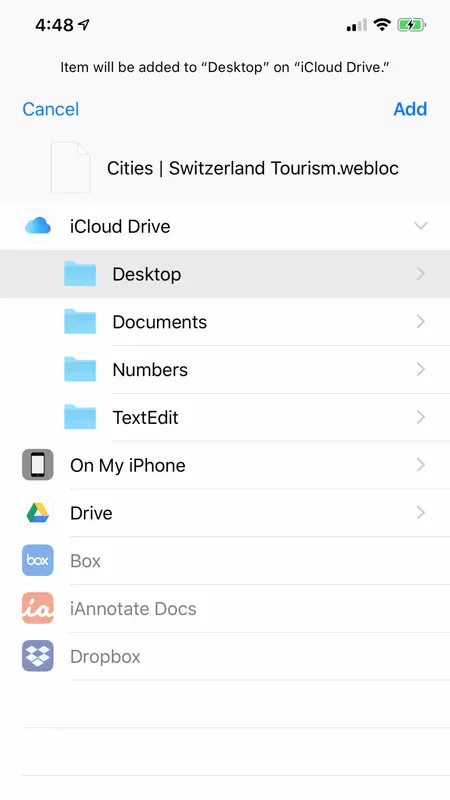 Bookmark To File screenshot 4 of 4
