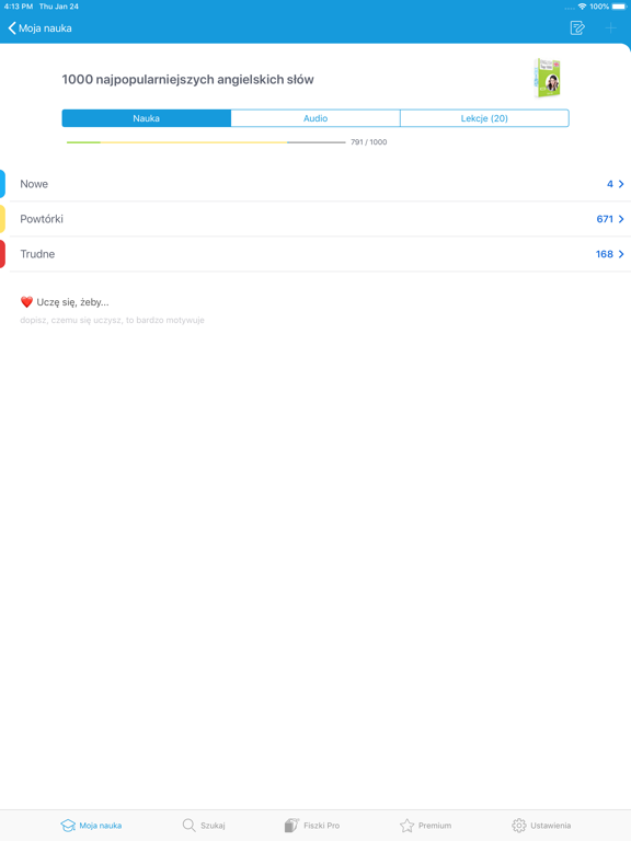 Screenshot #6 pour Fiszkoteka - fiszki językowe