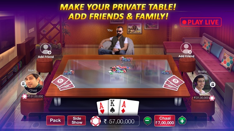 Teen Patti Gold, Poker & Rummy screenshot-4