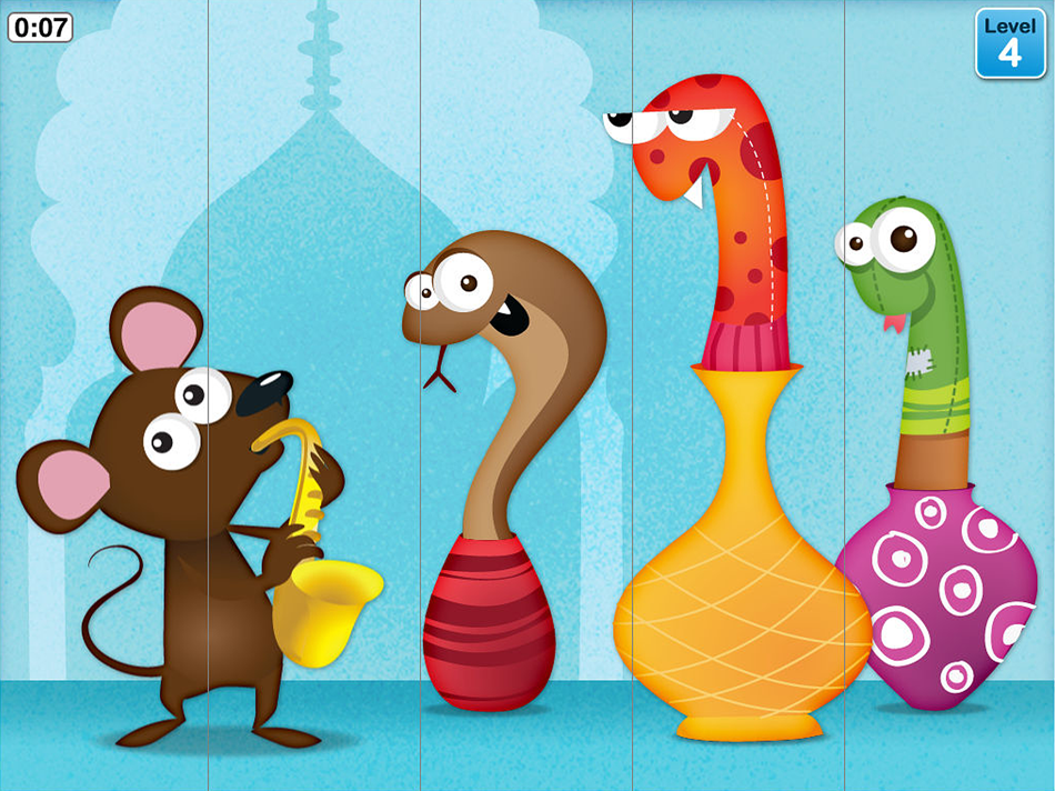 #3. Puzzle Pop HD (iOS) Podle: Duck Duck Moose LLC