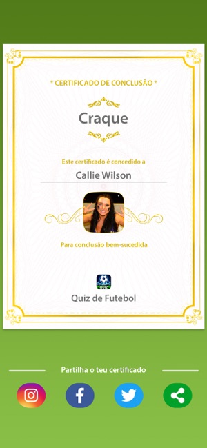 Quiz de Futebol::Appstore for Android