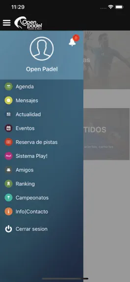 Game screenshot Open Padel apk