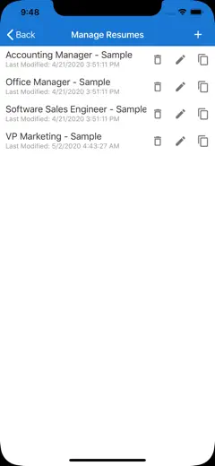 Got Resume Builder: Screenshot 10 von 10