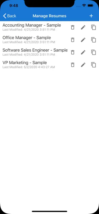 Got Resume Builder: Screenshot 10 von 10