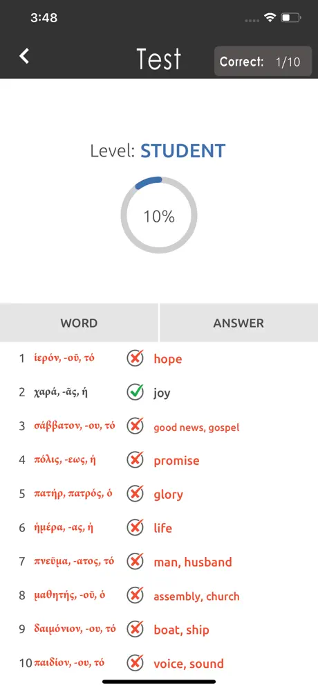Greek For All - Vocab