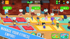 Fitness Corp.: business empire screenshot