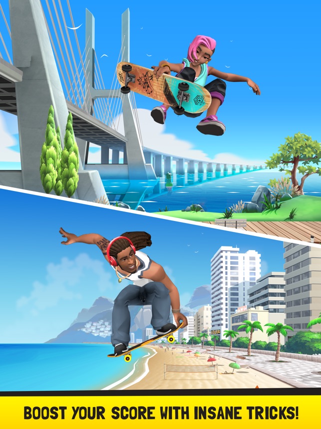 Top 10 Best Offline Skate Games for Android and iOS that you need