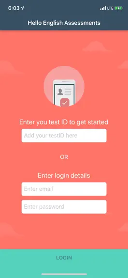 Game screenshot Hello English Assessments apk