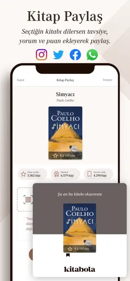 Game screenshot Kitabola - Kitap Önerileri apk