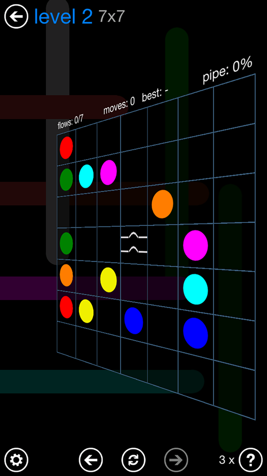 #5. Flow Free: Bridges (iOS) 由: Big Duck Games LLC