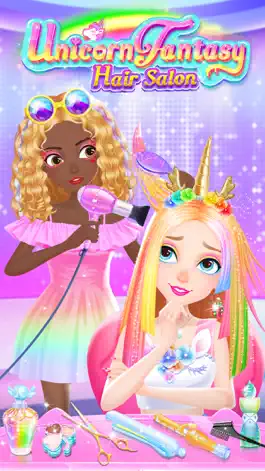 Game screenshot Unicorn Fantasy Hair Salon mod apk