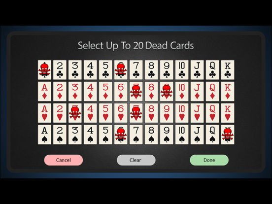 Poker Odds+ iPad app afbeelding 4