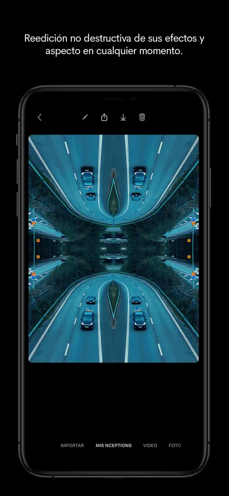 Nception–Efectos de distorsión