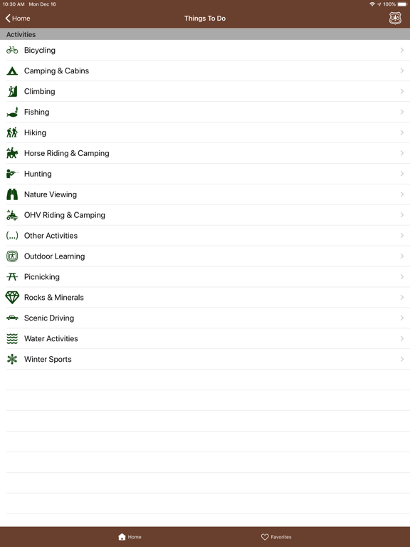 Rocky Mtn National Forests iPad screenshot 6 - Travel app